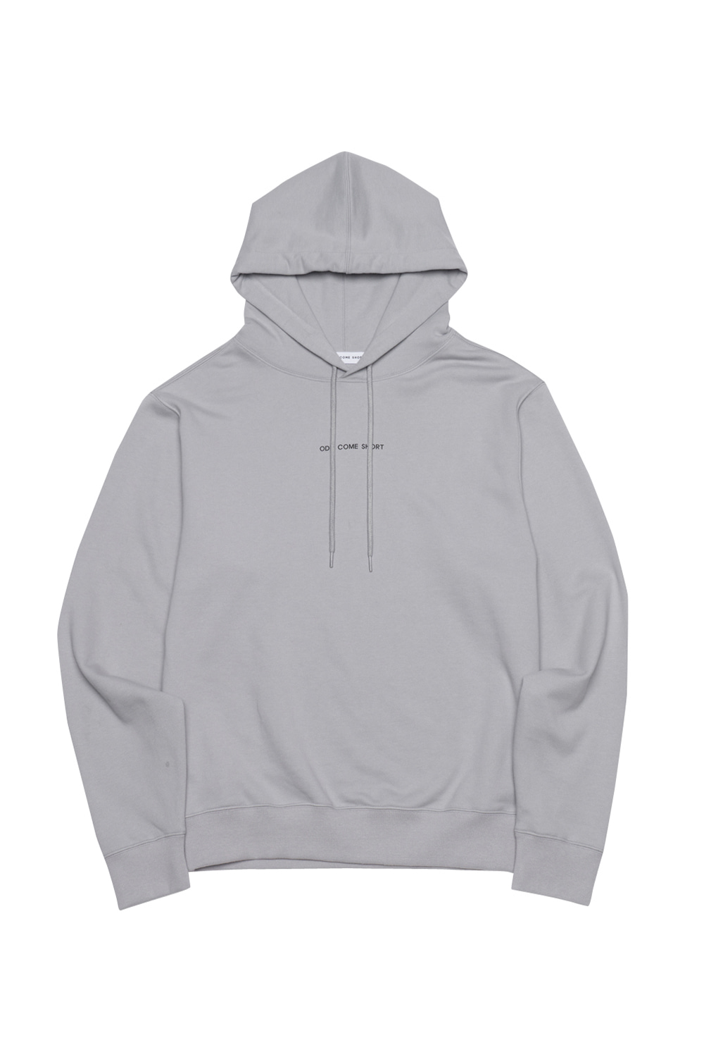 Basic logo hoodie_Grey