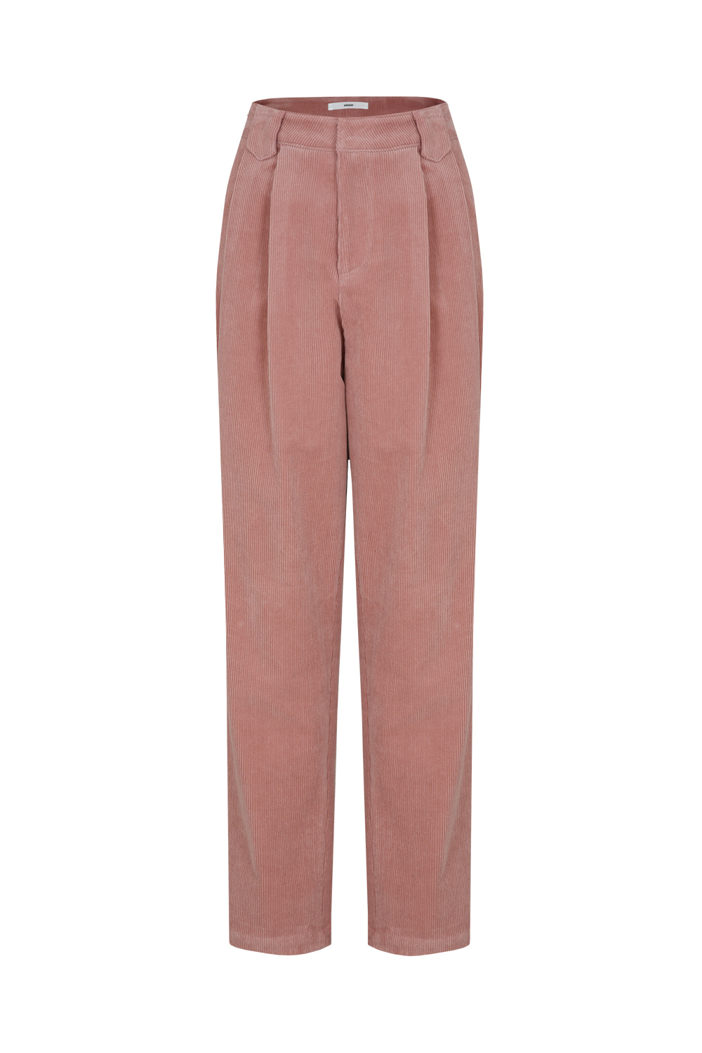 Tapered corduroy pants_Pink