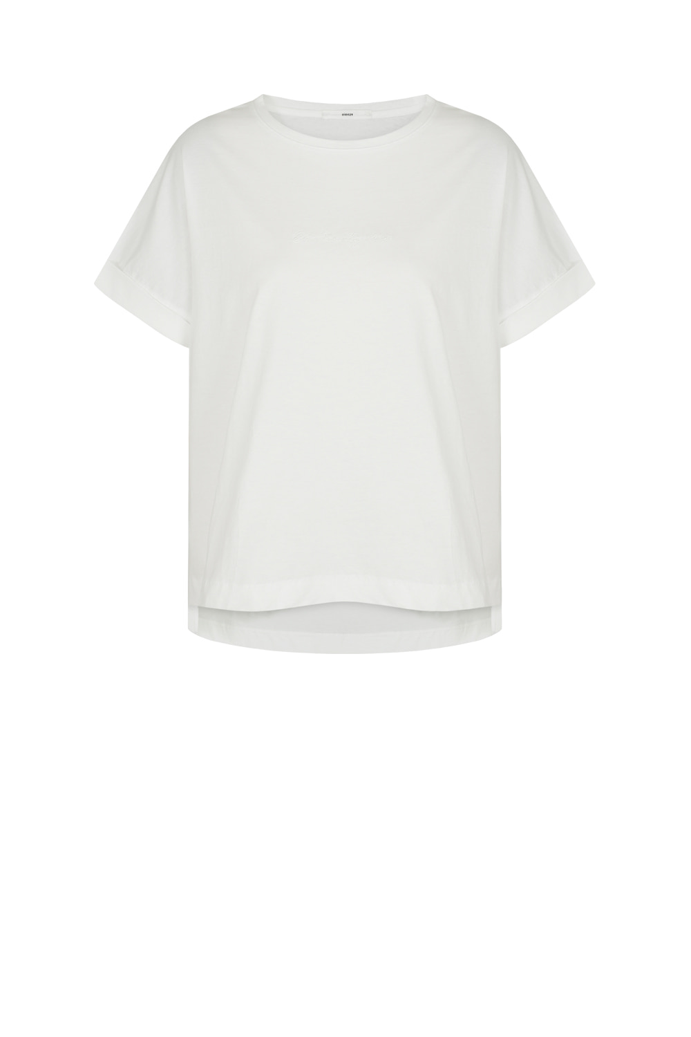 Silket needlepoint T-shirts_Off white
